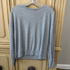 For The Republic long sleeve gray shirt